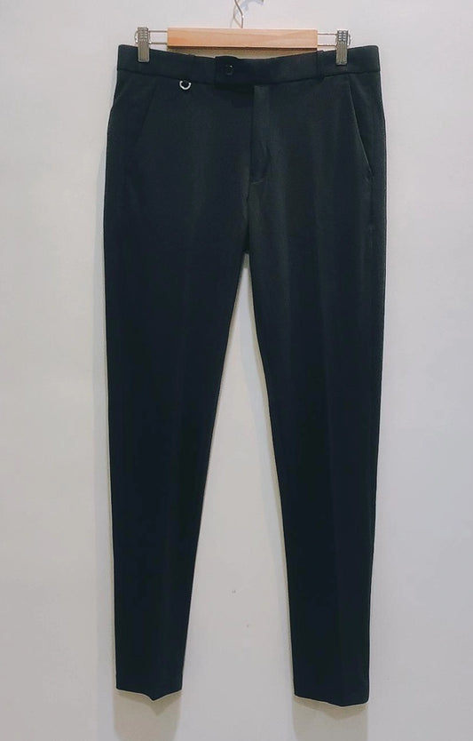 Mens Formal Trousers Black