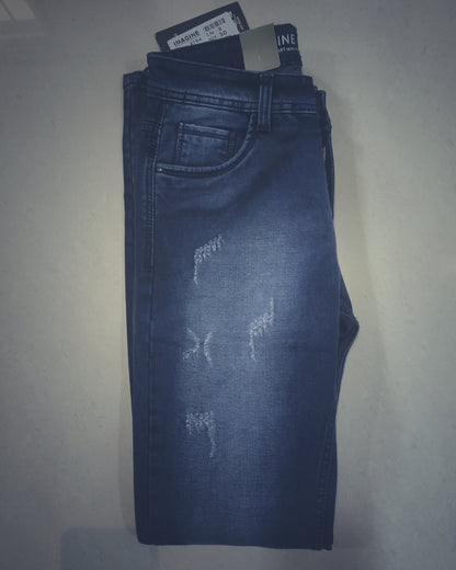 Mens Mildly Distressed Jeans