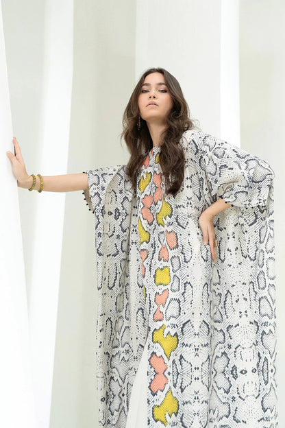 Lovely Soft Satin Silk Stylish kaftan