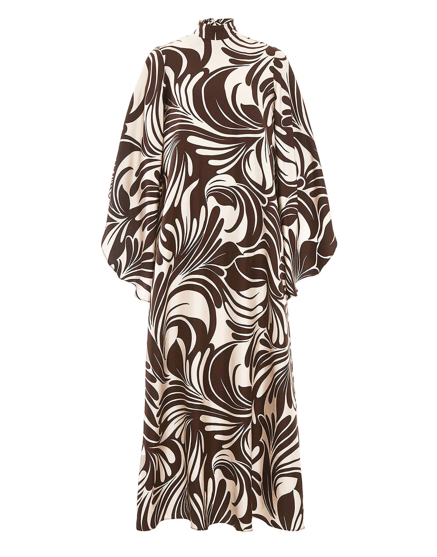 Women Printed Premium Persian Silk Kaftan