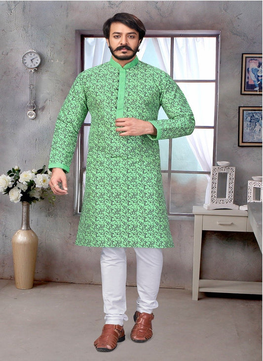 Pink Colour Mens Function Wear Kurta With Pajama