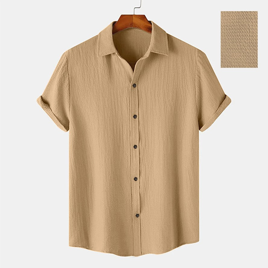 Men's Casual Wear Cotton Structured Shirt