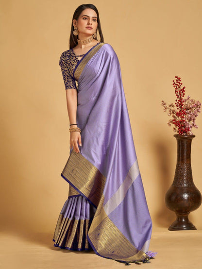 Lovendore Colour Aura Silk Saree For Women's