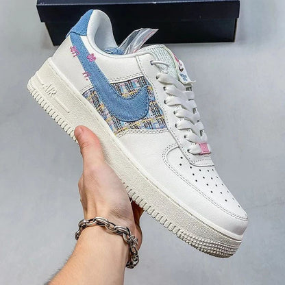 Air Force One Low Just Do It Denim nike shoes