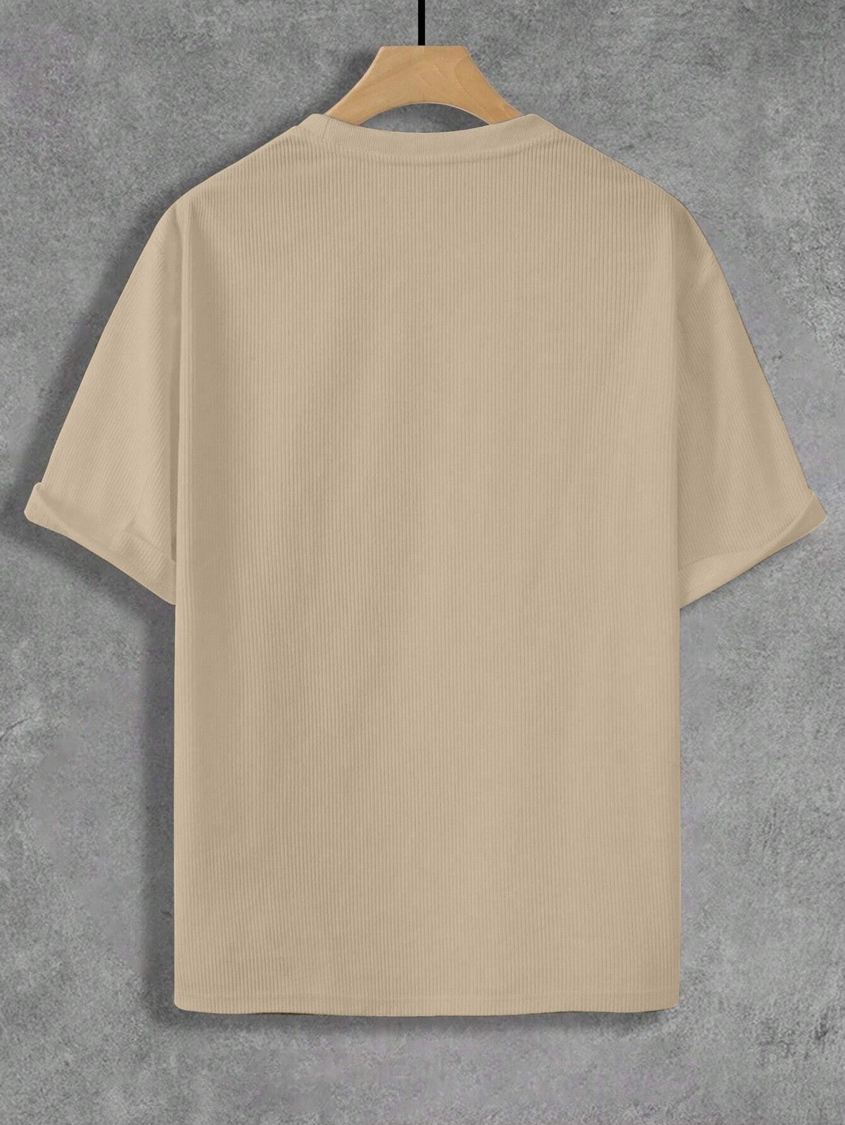 Stylist Cream Plain T shirt